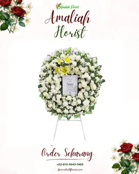 Krans Bunga Duka Petojo Utara